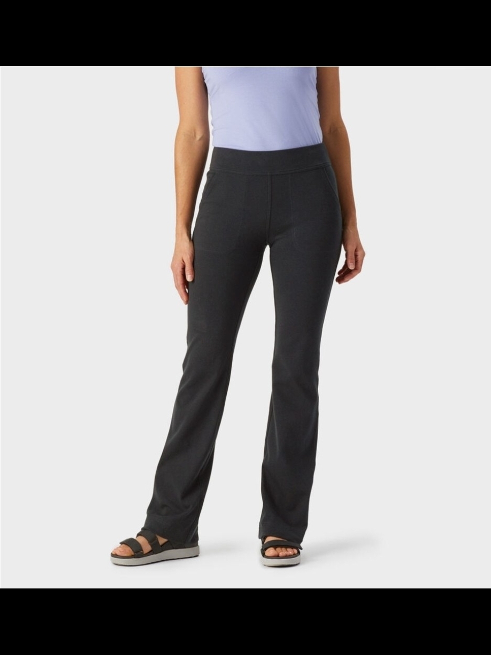 Duluth Trading Women's NoGA Naturale Cotton Bootcut Pants XL